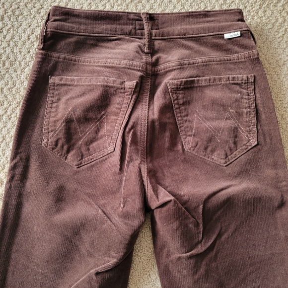 Mother Insider Crop Step Fray Umber Size 24 - Picture 9 of 12